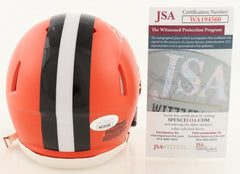 Earnest Byner Signed Cleveland Browns Speed Mini Helmet (JSA COA) 2xPro Bowl R.B