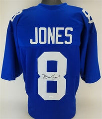 Daniel Jones Signed Giants Jersey (JSA COA) New York's  2019 #1 Draft Pick Q.B.