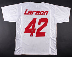 Kyle Larson Signed NASCAR Custom Stitched #42 Jersey (PA COA)
