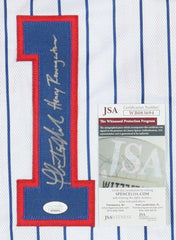 Thomas Ian Nicholas Signed Chicago Cubs Jersey Insc Henry Rowengartner (JSA COA)