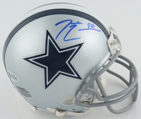 Demarcus Lawrence Signed Dallas Cowboys Mini Helmet (Beckett) 2xPro Bowl D.E.