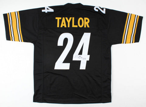 Ike Taylor Signed Pittsburgh Steelers Jersey (JSA COA) 2xSuper Bowl Champ / D.B
