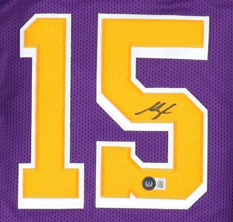 Austin Reaves Signed Los Angeles Lakers Jersey (Beckett) Ex-Oklahoma Guard