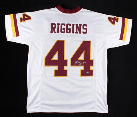 John Riggins Signed Washington Redskin Jersey (Beckett COA) Super Bowl XVII MVP