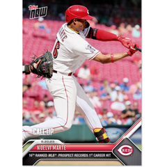 Noelvi Marte Signed Reds Jersey (JSA COA) 1990 Cincinnati's Latest Rookie Phenom