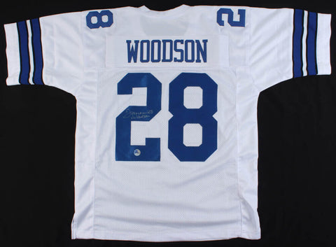 Darren Woodson Signed Dallas Cowboys Jersey (Pro Player Holo) 3xSuper Bowl Champ