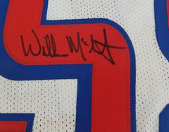 Willie McGinest Signed Patriots Jersey (Beckett COA) 3xSuper Bowl Champion