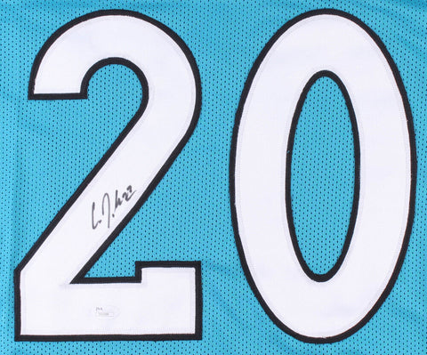 C J. Anderson Signed Panthers  Jersey (JSA) Super Bowl "L" Champ / Running Back