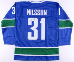 Anders Nilsson Signed Canucks Jersey (Beckett COA) Playing career 2009–present