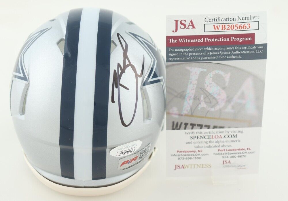 Signed best sale helmet value