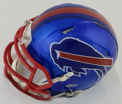 Doug Flutie Signed Buffalo Bills Mini Helmet (Beckett) 1998 Comeback Player Year