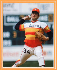 Nolan Ryan Signed Framed Houston Astros Jersey / with 3 Stat Inscriptions (PSA)