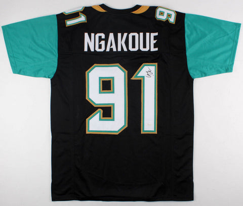 Yannick Ngakoue Signed Jaguars Jersey (JSA COA) Jacksonville 2016 3rd Round Pick