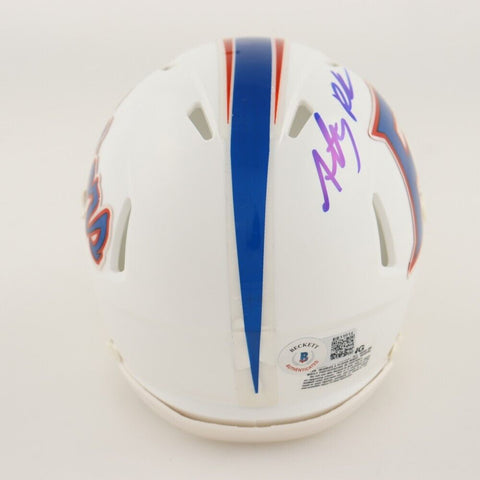 Anthony Richardson Signed Florida Gators Mini Helmet (Beckett COA) 2022 #1 Q.B.