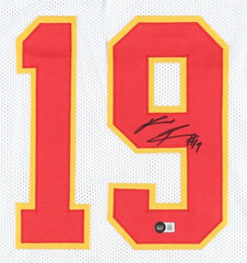 Kadarius Toney Signed Kansas City Chiefs Jersey (Beckett) 2021 1st Rnd Pk Gators