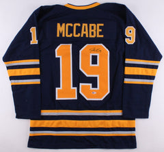 Jake McCabe Signed Sabres Jersey (Beckett COA) Playing career 2014–present