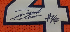 Derrick Coleman Signed Syracuse Orange Jersey (Pro Player COA)  #1 Pick 1990