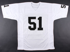 Bruce Irvin Signed Raiders Jersey (JSA COA) Linebacker / Super Bowl XLVIII champ