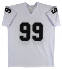 Warren Sapp Signed Oakland Raider Jersey Inscribed "Raider Nation" (Beckett)