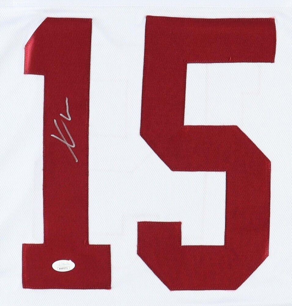 Xavier McKinney Autographed Signed Jersey Alabama Crimson Tide JSA