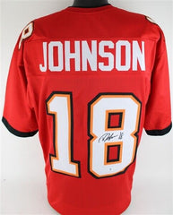 Tyler Johnson Signed Tampa Bay Buccaneers Jersey (Beckett COA) 2020 Draft Pk W.R