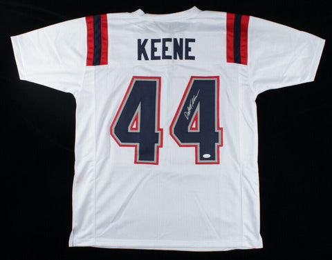 Dalton Keene Signed New England Patriots Jersey (JSA COA) 2020 3rd Round Pick TE