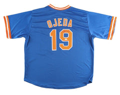 Bobby Ojeda Signed New York Mets Throwback Jersey (JSA COA) 1986 World Champion