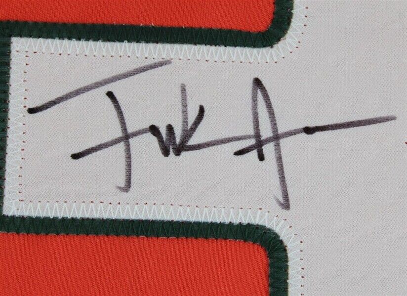 Frank Gore Signed Miami Hurricane Jersey (JSA COA) 5×Pro Bowl Running Back