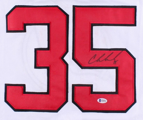 Cory Schneider Signed Devils Reebok NHL Jersey (Beckett)  New Jersey Goal Tender