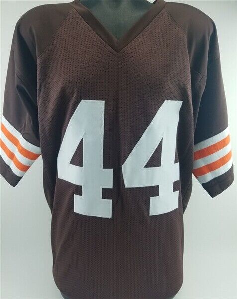 Leroy Kelly Signed Browns Throwback Jersey Inscribed H.O.F 1994