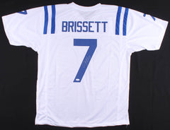 Jacoby Brissett Signed Indianapolis Colts Jersey (JSA COA) 2016 3rd Rd Draft Pk