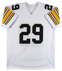 Barry Foster Signed Pittsburgh Steeler Jersey (Beckett) 2×Pro Bowl Running Back