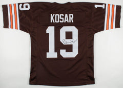 Bernie Kosar Signed Cleveland Browns Jersey (JSA COA) 2xPro Bowl QB / U of Miami