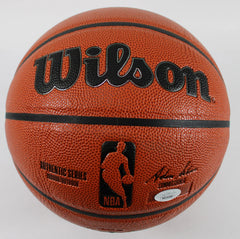 Mitch Richmond Signed Wilson NBA Authentic Series I/O Basketball (JSA COA)