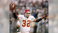 Marcus Allen Kansas City Chiefs L.E. Hall of Fame Commemorative NFL Football