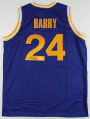 Rick Barry Signed San Francisco Warriors Jersey (JSA COA) "The Miami Greyhound"