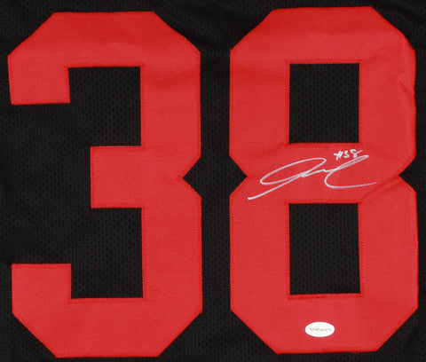 Adrian Colbert Signed 49ers Black Jersey (TSE COA) San Francisco Rookie Safety