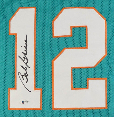 Bob Griese Signed Miami Dolphins Jersey (Beckett) 2×Super Bowl Champs VII & VIII