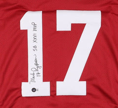 Mark Rypien Signed Washington State Cougars Jersey Incrd "SB XXVI MVP" (Beckett)