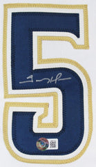 Trevor Hoffman Signed Padres Jersey (Beckett) San Diego R.P. 1993-2008 /HOF 2018