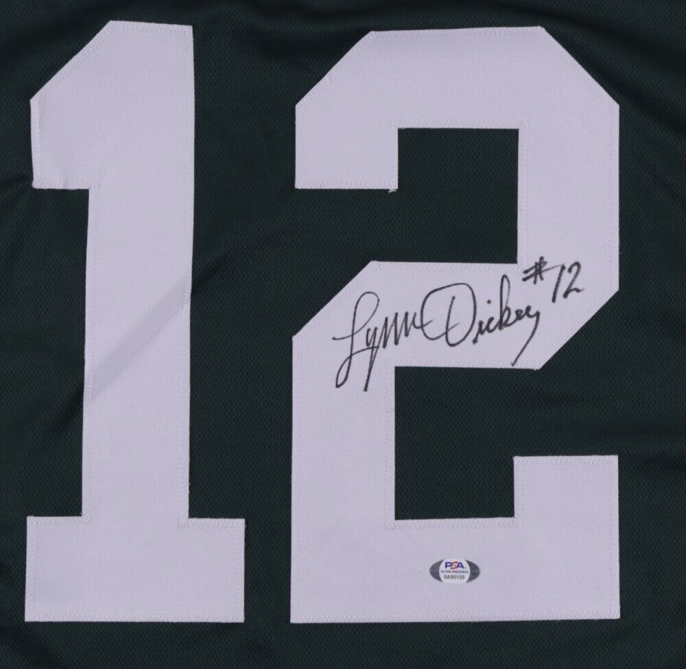 Lynn Dickey Signed Green Bay Packers Jersey (PSA COA) Starting QB (1976–1985)
