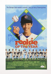 Thomas Ian Nicholas Signed Chicago Cubs Jersey /Movie Rookie of the Year/Beckett