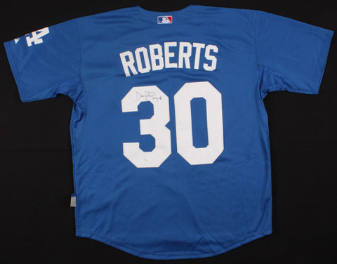 Dave Roberts Signed Dodgers Custom Jersey (JSA COA) Los Angeles Manager