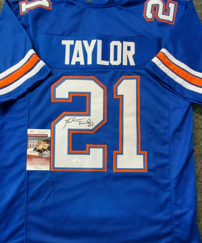 Fred Taylor Signed Florida Gators Jersey (JSA COA) Jaguars R.B. (1998–2008)