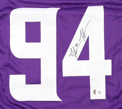 Dalvin Tomlinson Signed Minnesota Vikings Jersey (Beckett) Vikes Nose Tackle