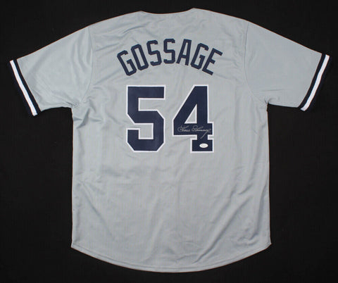 Goose Gossage Signed New York Yankees Jersey (JSA COA)World Series Champs (1978)