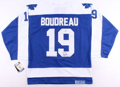 Bruce Boudreau Signed Maple Leafs Jersey (Beckett ) Former Toronto Head Coach