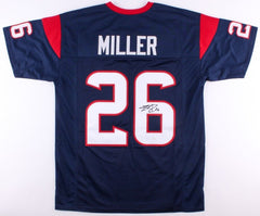 Lamar Miller Signed Texans Jersey (JSA) Second-team All-ACC (2011) U of Miami