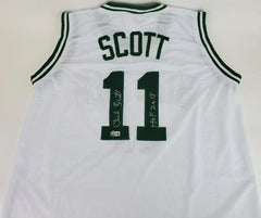 Charlie Scott Signed Boston Celtics Jersey Inscribed "HOF 2018" (Beckett)