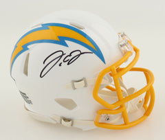 J,C, Jackson Signed Los Angeles Chargers Mini Helmet (JSA COA) 2021 Pro Bowl D.B